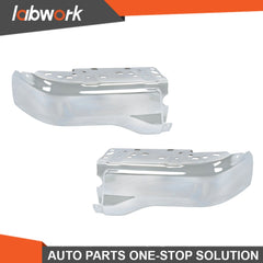 TOPPARTZ Bumper Face Bars Rear Set For 2019-2023 Ford Ranger W/O Sensor Holes