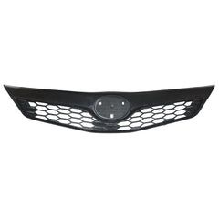 TOPPARTZ Front Upper Bumper Grill Grille For 2012 2013 2014 Toyota Camry SE XSE Black