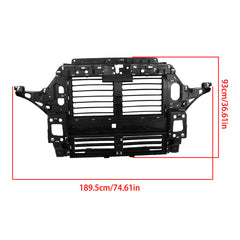 TOPPARTZ Radiator Support Assembly Shutter With Motor For 2020-2022 Ford Explorer