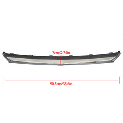 TOPPARTZ Front Bumper Trim Plastic For 2013 2014 2015 Honda Accord Chrome Plastic