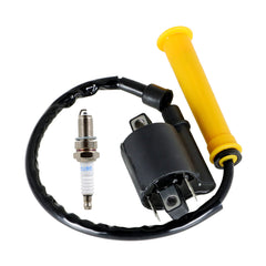 For Honda Rancher 420 2007-2013 30510-HP5-601 Ignition Coil & Spark Plug W/Cap