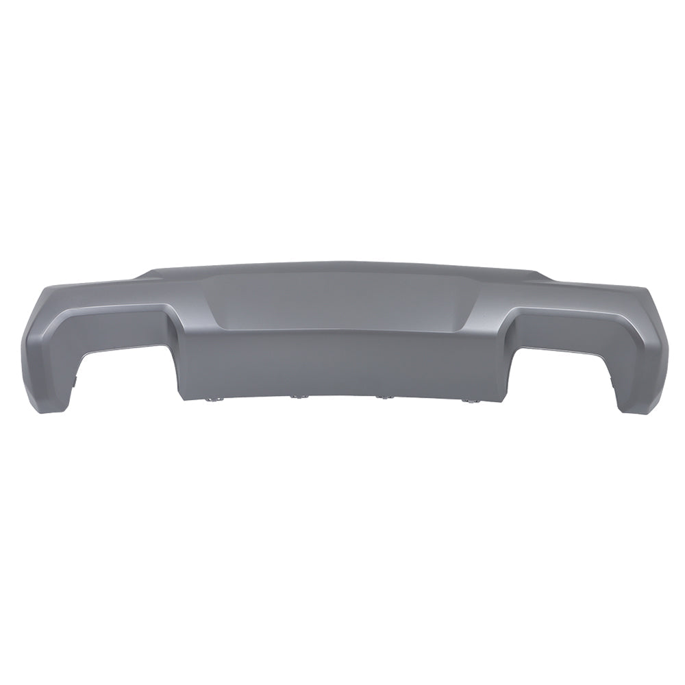 TOPPARTZ Front Bumper Fascia Skid Plate Dark Silver For 2021-2022 Colorado