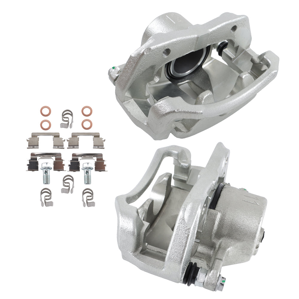TOPPARTZ Front Disc Brake Caliper w/ Bracket For 2005-2015 Toyota Tacoma L4 2.7L