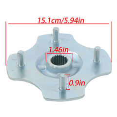 2 Rear Axle Wheel Hub Nut For Honda TRX250 TRX250TE TRX250TM Recon 250 2X4 97-19