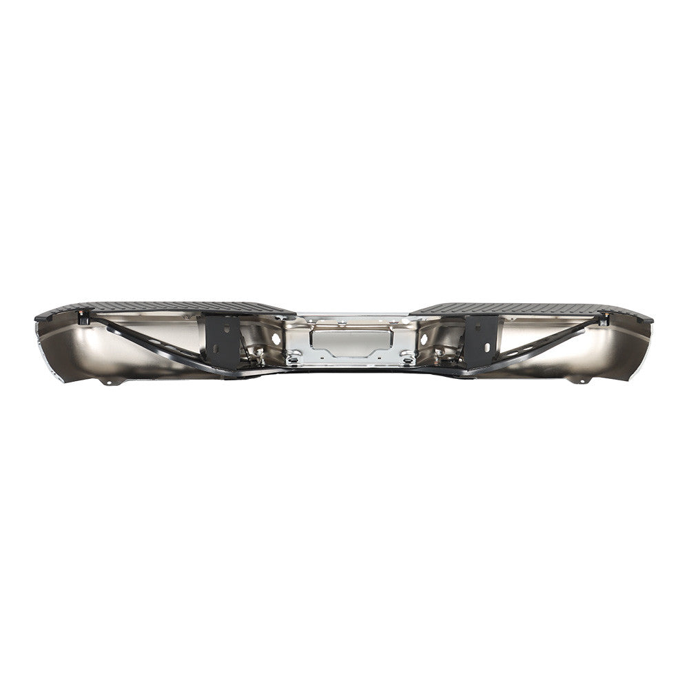TOPPARTZ Rear Step Bumper Chrome For 1997-2004 Ford F-150 1997-99 F-250 Styleside