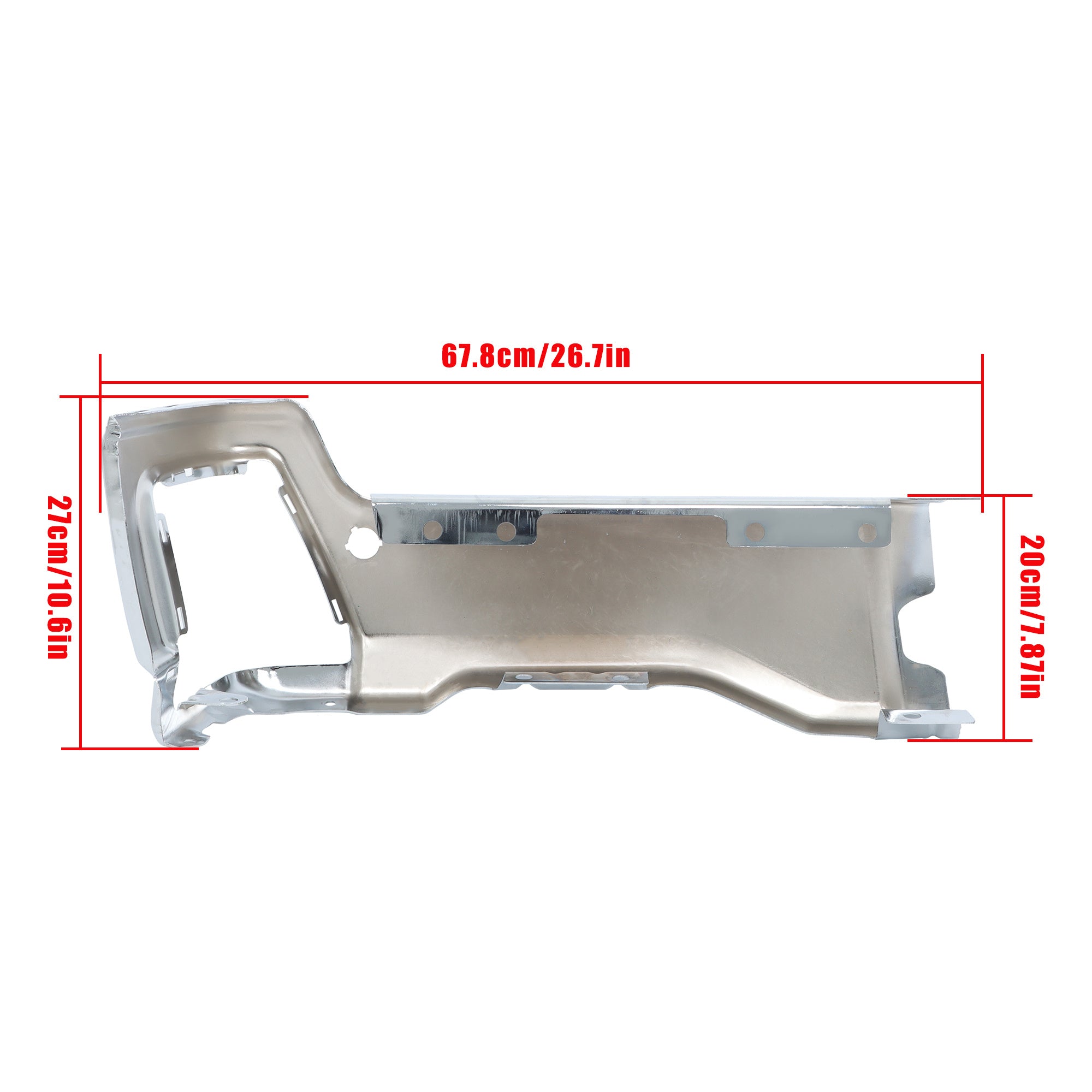 TOPPARTZ Right Side Rear Bumper End Cap For 2023 2024 2025 F250 F350 F450