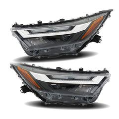 TOPPARTZ Left+Right Headlights For 2022 2023 Toyota RAV4 XLE LED Type Headlamps