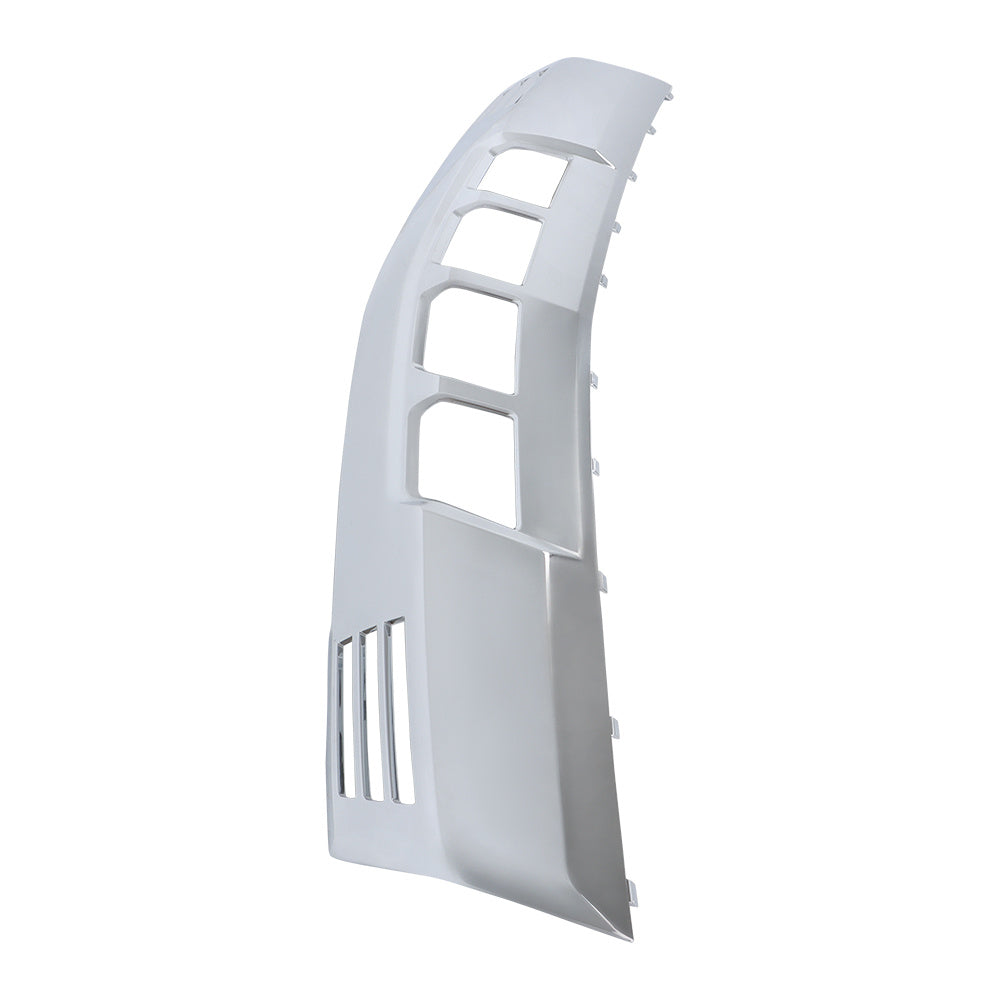TOPPARTZ Front Bumper Lower Valance Skid Plate For 2022-23 Silverado 1500 Chrome