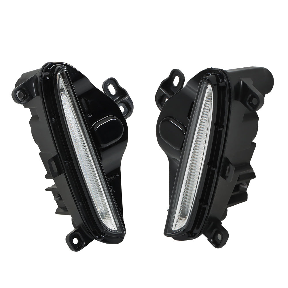TOPPARTZ Front Bumper Daytime Lights Lamp Left+Right For 21-23 Hybrid Toyota RAV4