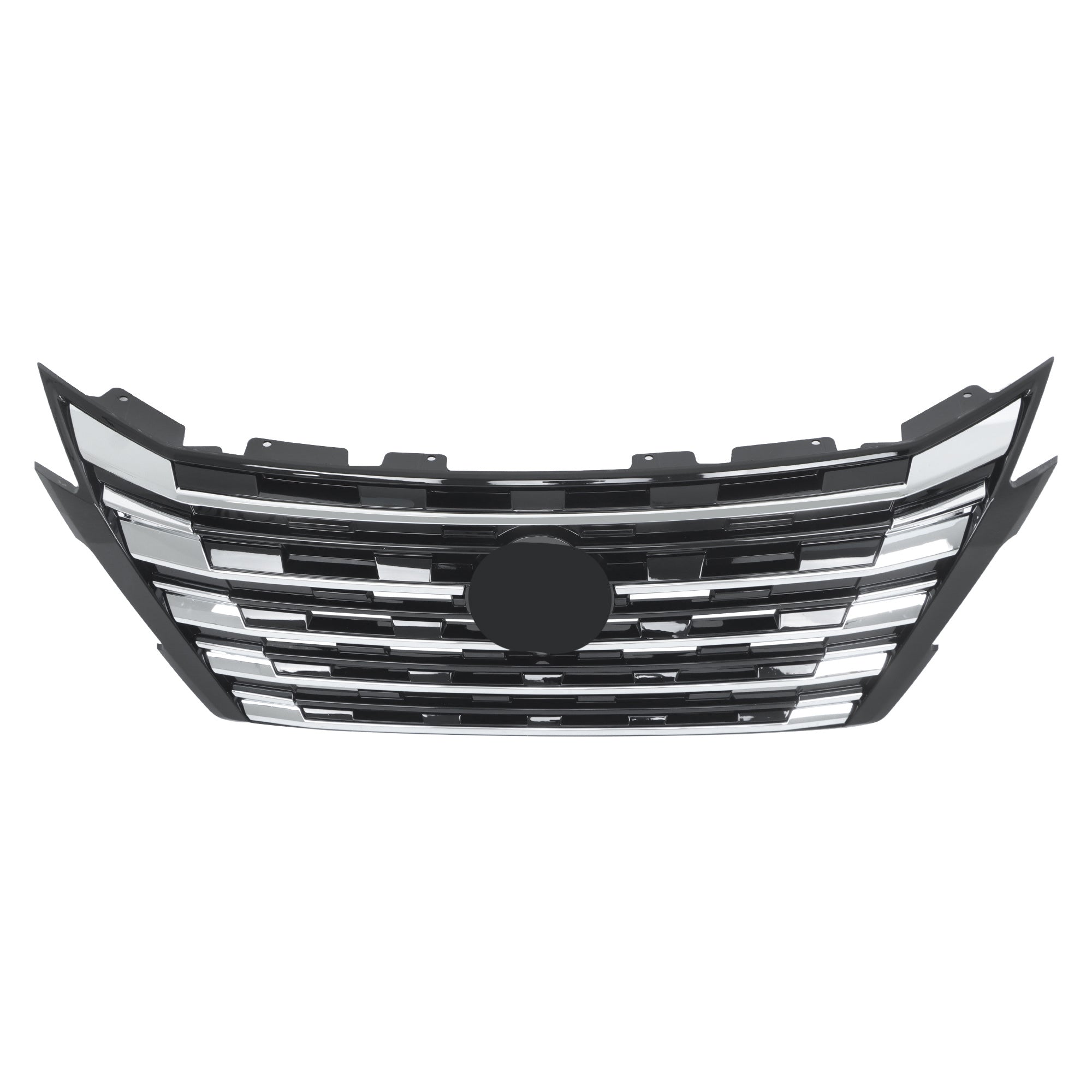 TOPPARTZ Front Grille Chrome & Black W/ Camera Hole For 2024-2025 Nissan Rogue