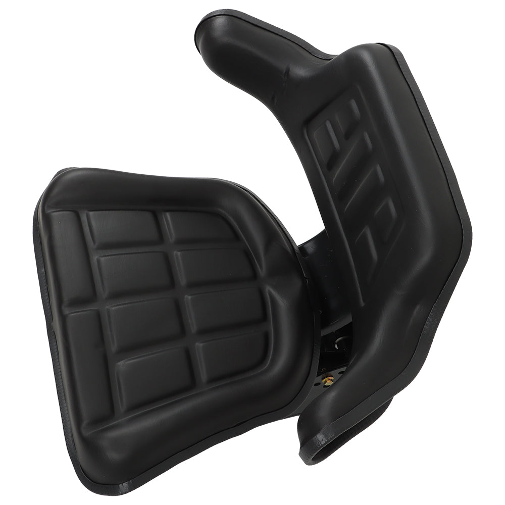 Black Tractor Suspension Seat For Ford / New Holland 4000 4100 4600 4610 5100