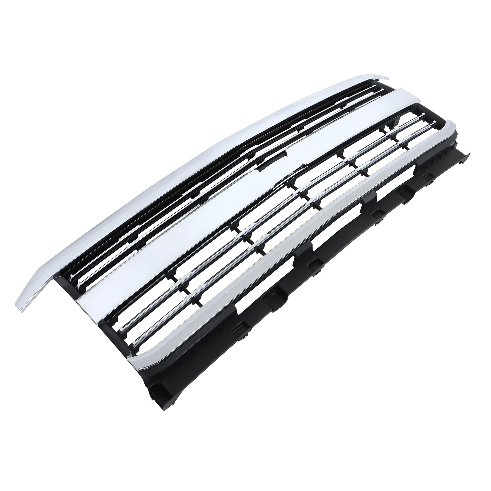 TOPPARTZ Grille Front Side Chrome 23335298 For 2015-2019 Silverado 2500HD 3500HD