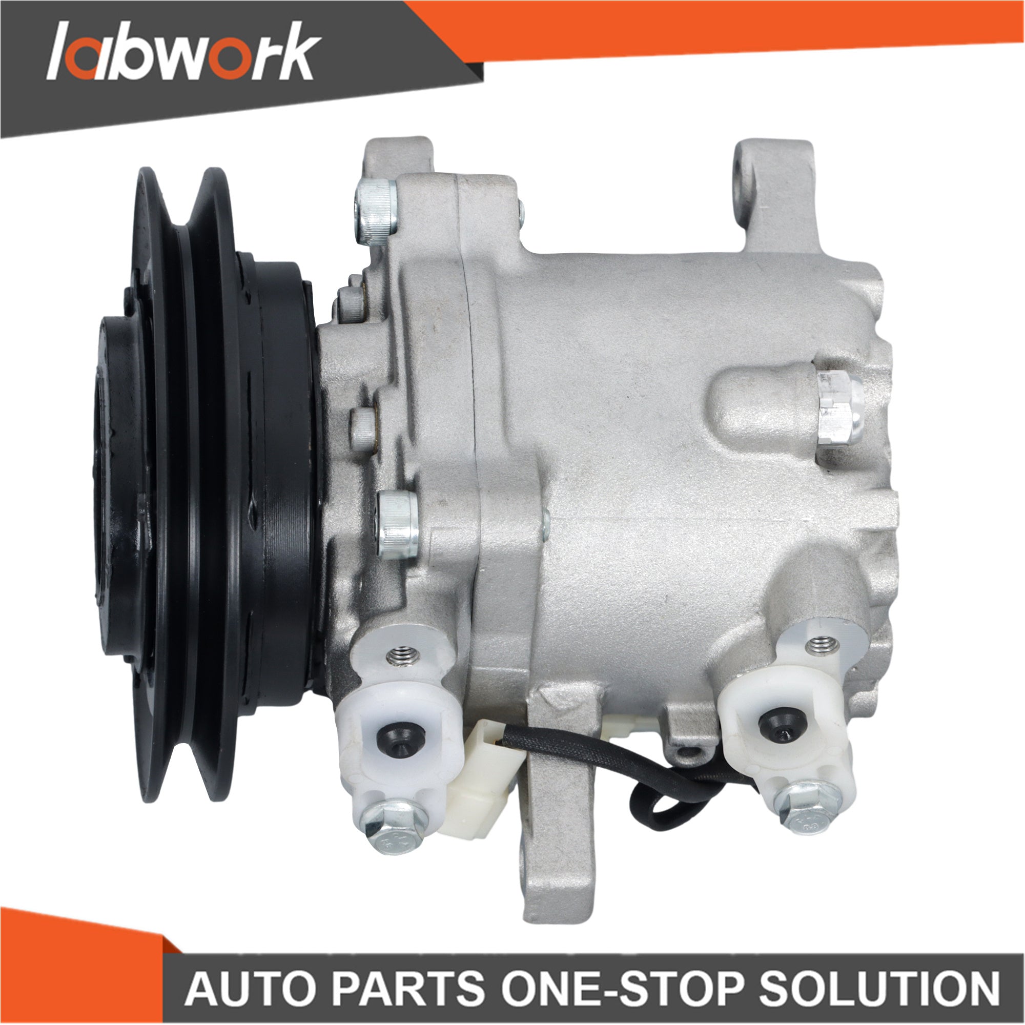 toppartz A/C Compressor w/clutch for Kubota SVL75-2C SVL75C SVL90-2C SVL90C