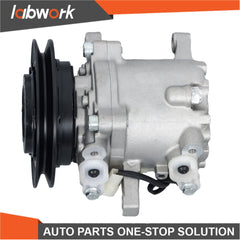 toppartz A/C Compressor w/clutch for Kubota SVL75-2C SVL75C SVL90-2C SVL90C