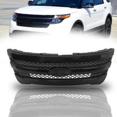 TOPPARTZ Front Grille Bumper Upper Assembly For 2011-2015 Ford Explorer SPORT