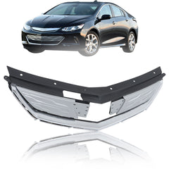 TOPPARTZ Front Bumper Upper Grille Chrome For 2016-2019 Chevrolet Volt 23289638