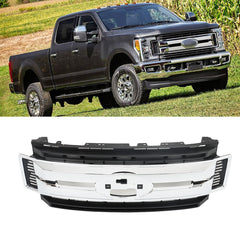 TOPPARTZ Front Grille For 2017-2019 Ford F250 F350 Truck Super Duty HC3Z8200BC