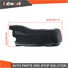 TOPPARTZ LH Passenger Rear Bumper End For Ford Ranger 2019-2023 W/O Sensor Holes