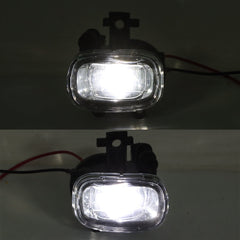 TOPPARTZ Front LED Fog Lights DRL Lamps For 2021-2023 Nissan Kicks Clear Kit