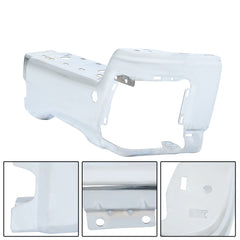 TOPPARTZ Rear Bumper End Caps Pair Chrome For 2023-2025 Ford F-250 F-350 F-450