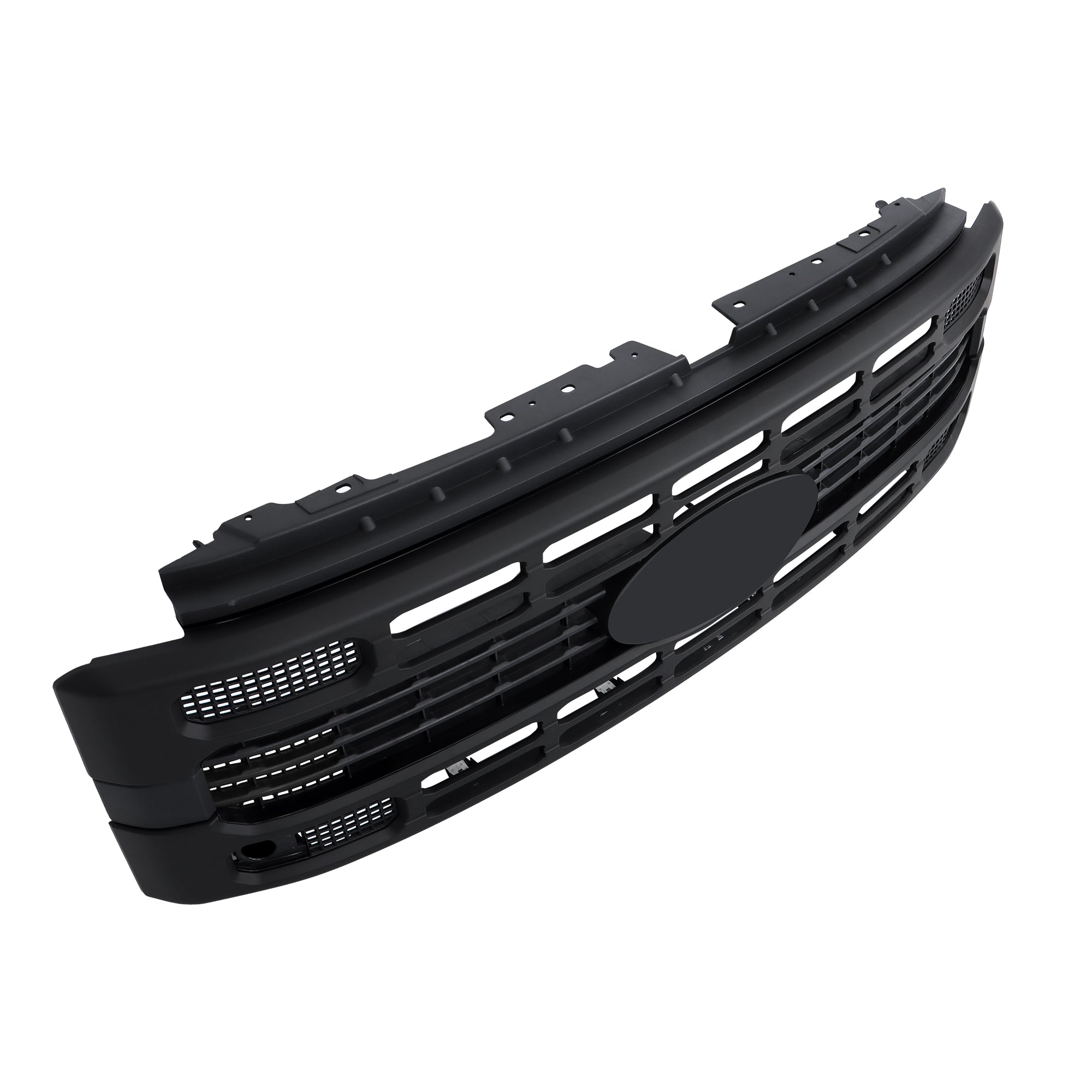 TOPPARTZ Grill Front Upper Side Grille For 2023 2024 Ford F250 Super Duty XL/XLT