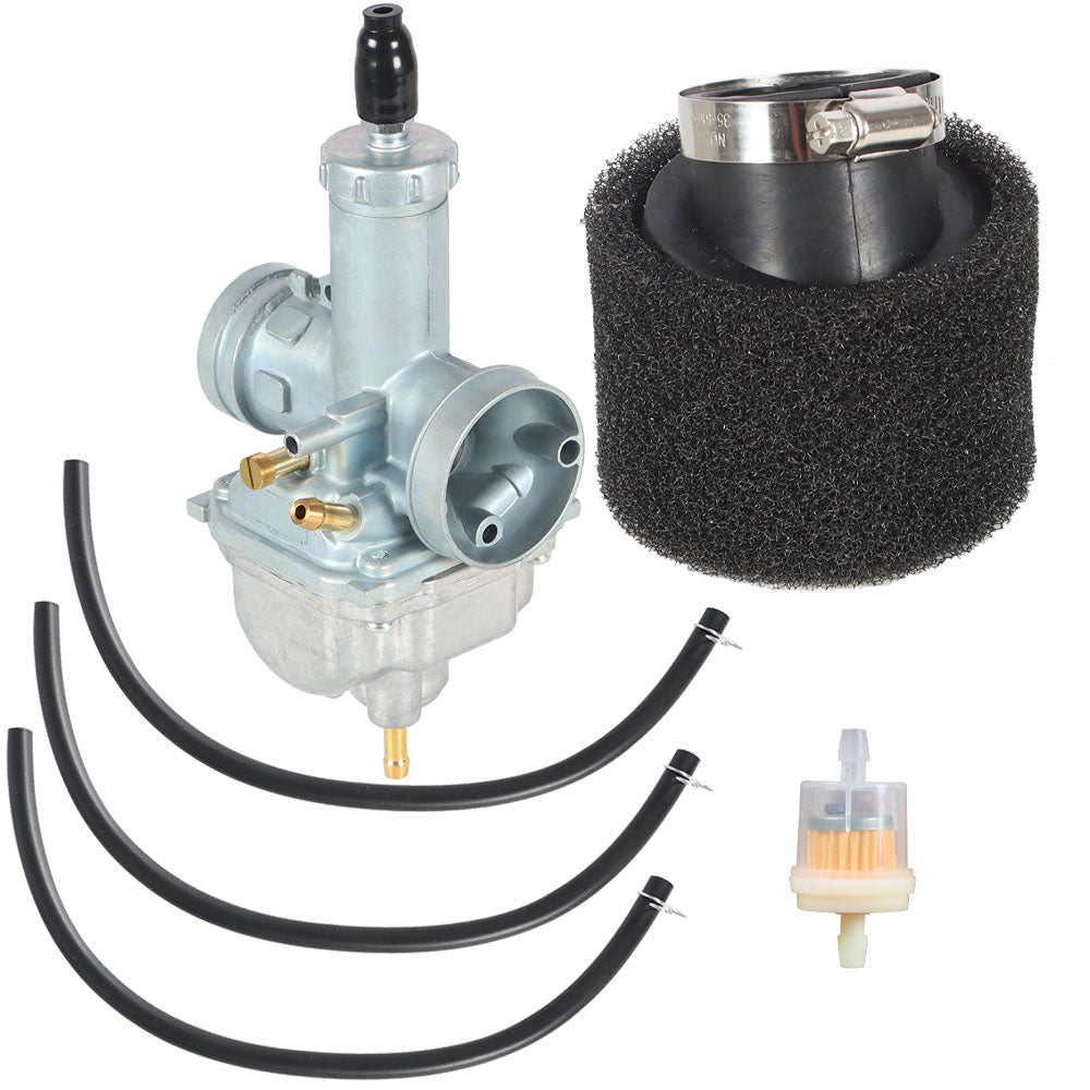 CARBURETOR For KAWASAKI BAYOU 220 KLF220A 1988-1998 W/air filter fuel filter