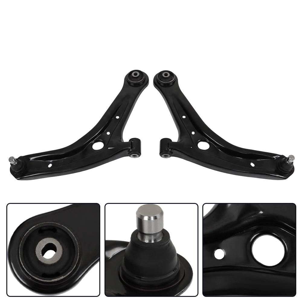 TOPPARTZ Control Arm w/Ball Joints Set For 2011 - 2019 Ford Fiesta 1.6L 4-Door