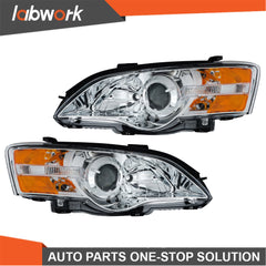 TOPPARTZ Headlights Assy For 2005-2007 Subaru Legacy/Outback Halogen Left&Right