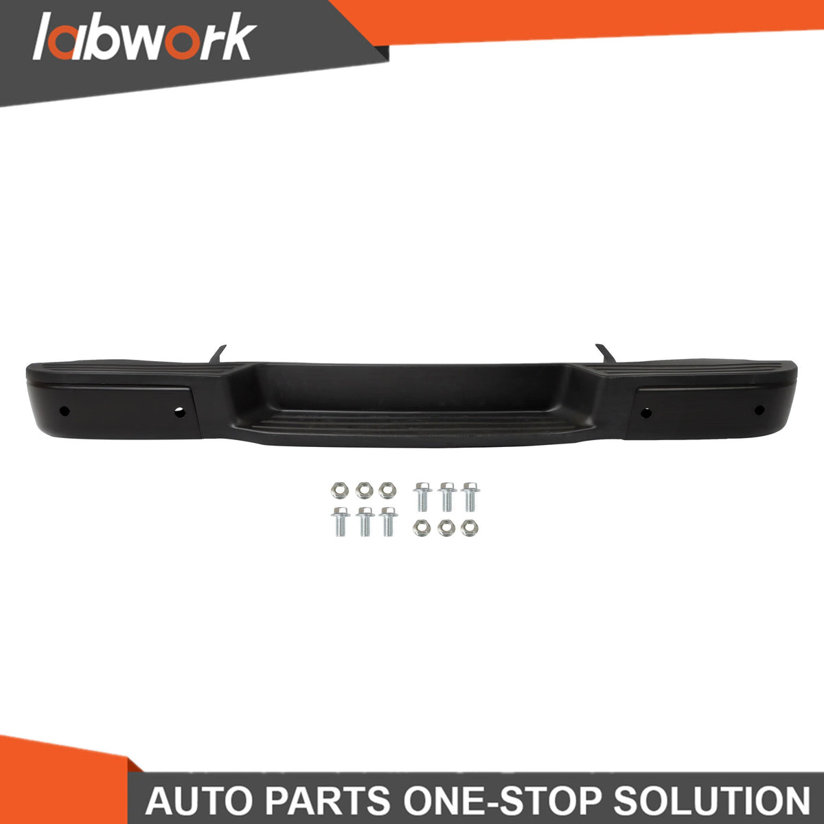 TOPPARTZ Rear Bumper Assembly For Nissan NV1500 NV2500 2012-2021 Primered W/ Park