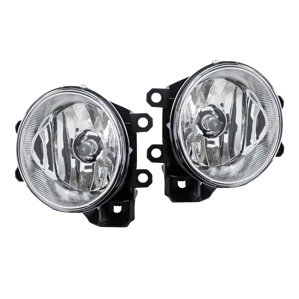 TOPPARTZ Front Bumper Fog Lights Lamp For 2016-2018 Toyota RAV4+Switch+Wiring Kit