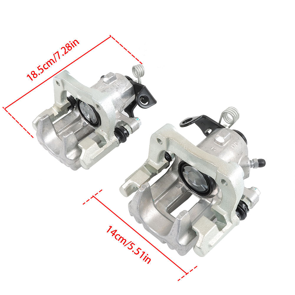 TOPPARTZ LH&RH Brake Caliper with Bracket For 2000-2006 Audi 2000-2010 Volkswagen