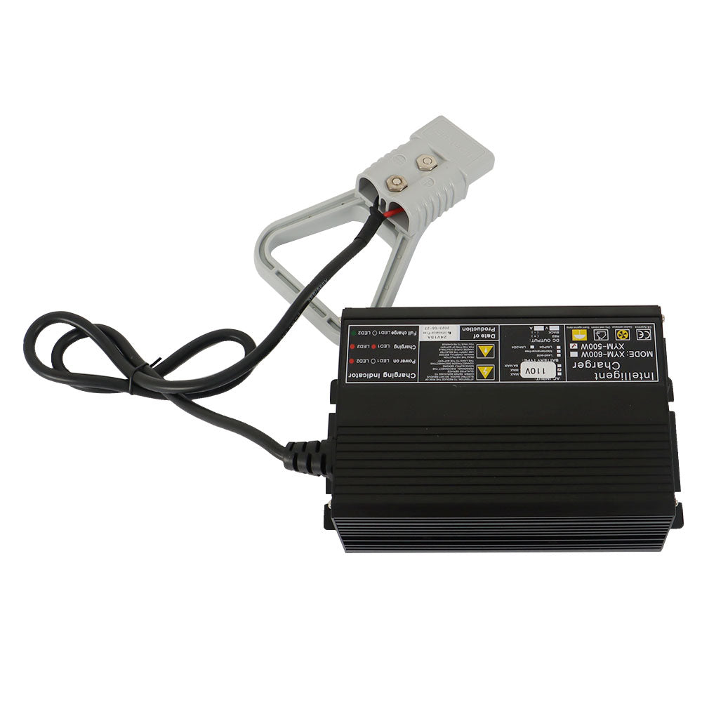 For Pallet Jack Battery Charger w/ 175A Rating SB175 Connector24V Floor Scrubber