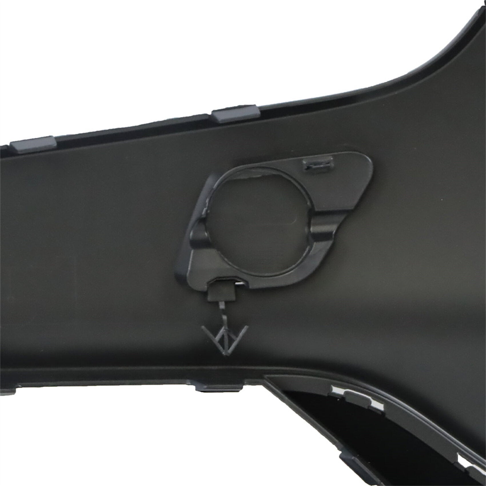 TOPPARTZ Primed Front Bumper Cover with License Plate Hole Replacement for 2019-2020 Fusion