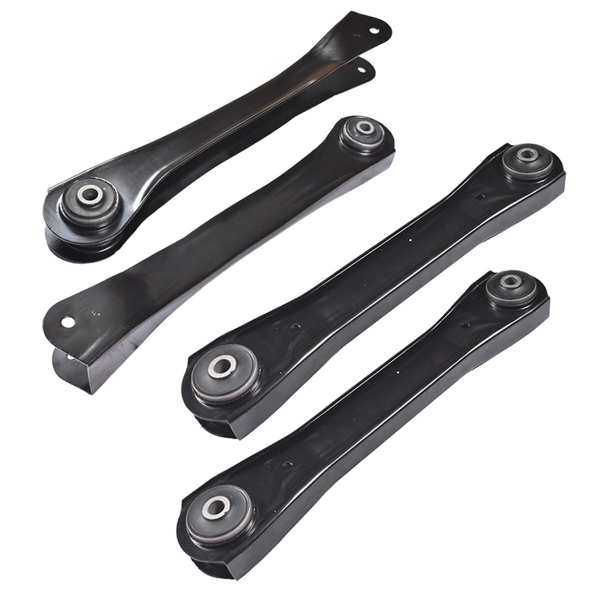 TOPPARTZ 4pc Front Lower & Upper Control Arm w/Bushing Assembly Replacement for Jeep Cherokee Comanche