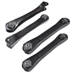 TOPPARTZ 4pc Front Lower & Upper Control Arm w/Bushing Assembly Replacement for Jeep Cherokee Comanche