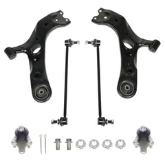 TOPPARTZ Set 4 Piece Rear Steel Control Arms Kit Replacement for 1979-2004 Ford Mustang