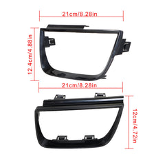 TOPPARTZ 4 PCS Tail Light Bezel Covers Replacement for 2010-2013 Chevy Camaro LT LS SS Glossy Black 92199773 92199774
