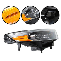 TOPPARTZ LED Headlights Assembly Replacement for 2020 2021 Ford Explorer XLT / Limited Projector Headlamp Passenger Side LB5Z13008BB