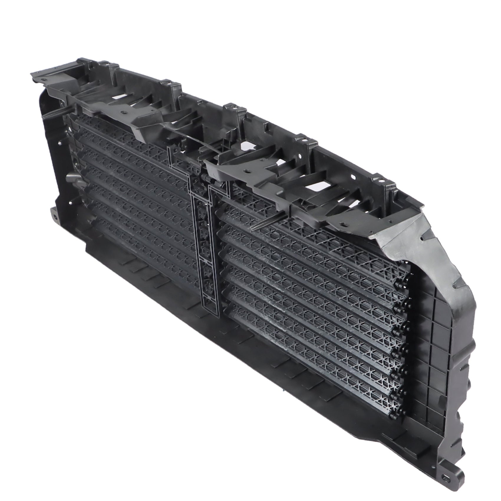 TOPPARTZ Front Upper Radiator Grille Air Shutter Assembly Replacement for 2021-2022 Ford F-150