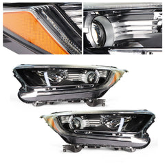 TOPPARTZ Headlight Assembly Replacement for Honda CRV LX EX EXL 2017-2022 Halogen Set Driver ＆ Passenger Side