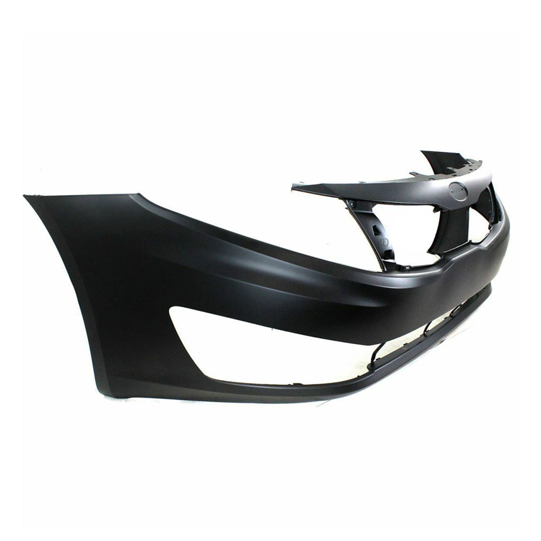 TOPPARTZ Replacement Front Bumper Cover Replacement for Kia Optima EX LX with Tow Hook Hole 2012 2013 KI1000161 865114C000