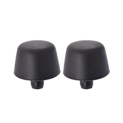 2 Black Rubber Bumper Cushion Hood Stoppers For 07-18 Jeep Wrangler Jk Body