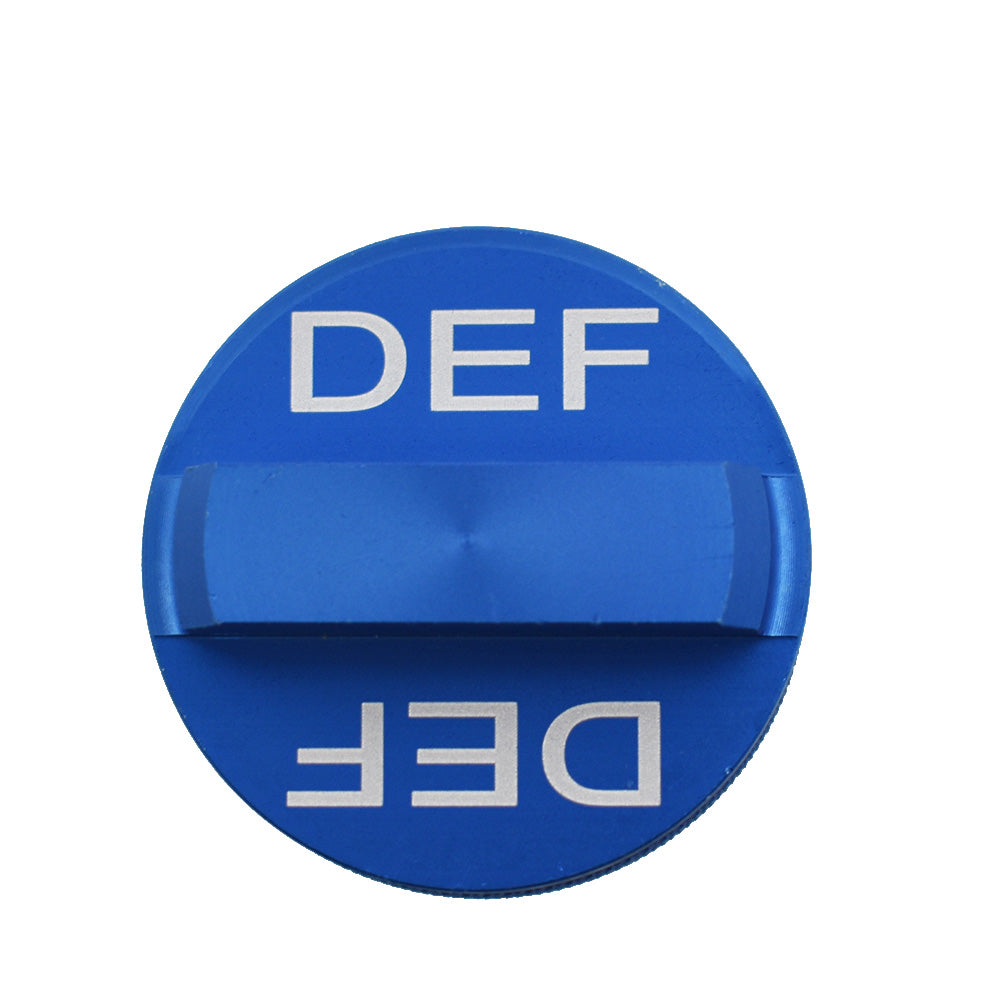 2 x For 2013-2018 Dodge Ram Magnetic Diesel Fuel Cap w/ Blue DEF Car Cap Covers