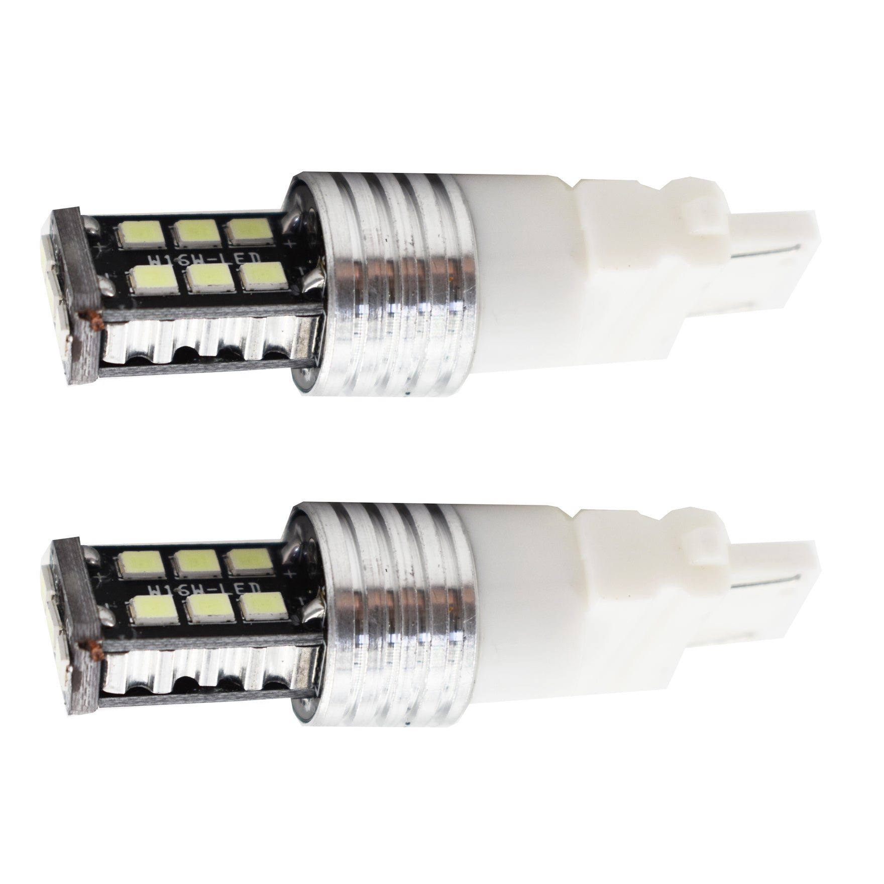 2 x High Power Ice Blue 3156 3157 15SMD Reverse Backup DRL Lights LED Bulbs NJ