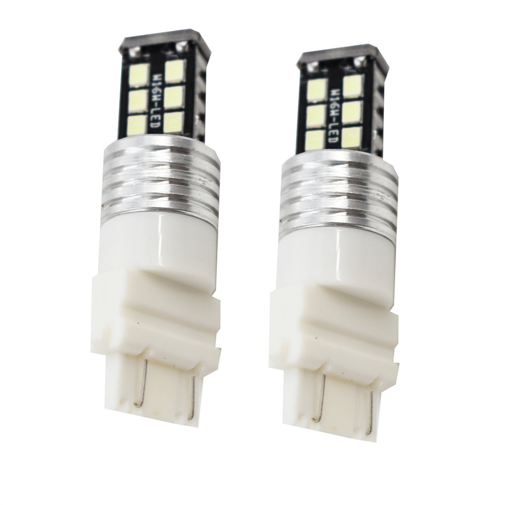 2 x High Power Ice Blue 3156 3157 15SMD Reverse Backup DRL Lights LED Bulbs NJ