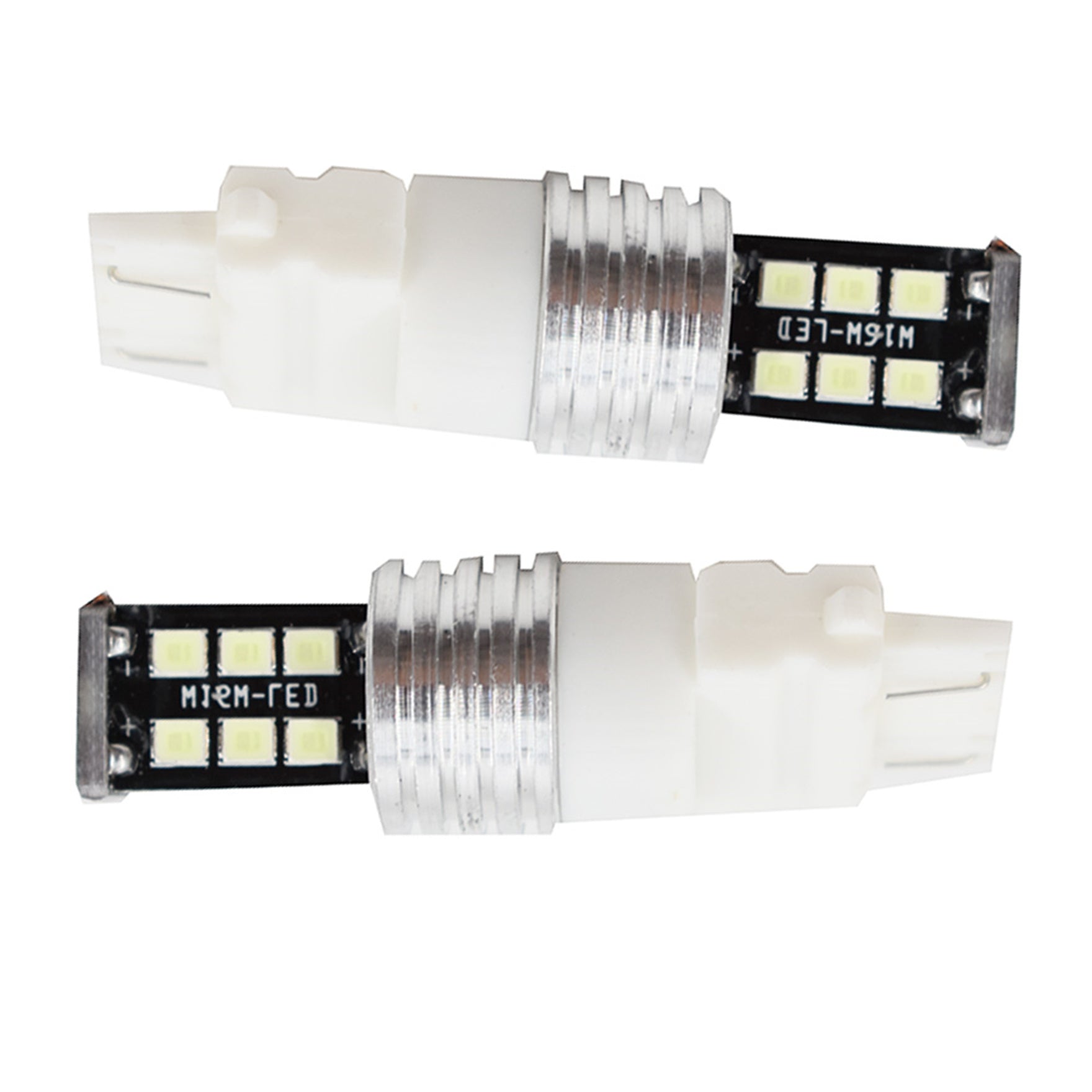 2 x High Power Ice Blue 3156 3157 15SMD Reverse Backup DRL Lights LED Bulbs NJ