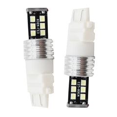 2 x High Power Ice Blue 3156 3157 15SMD Reverse Backup DRL Lights LED Bulbs NJ