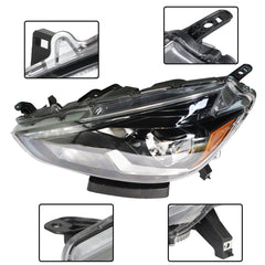 TOPPARTZ Headlight Assembly Replacement for Nissan Sentra 2016-2018 SL SR LED Head Lamp Projector With DRL Set Driver Side