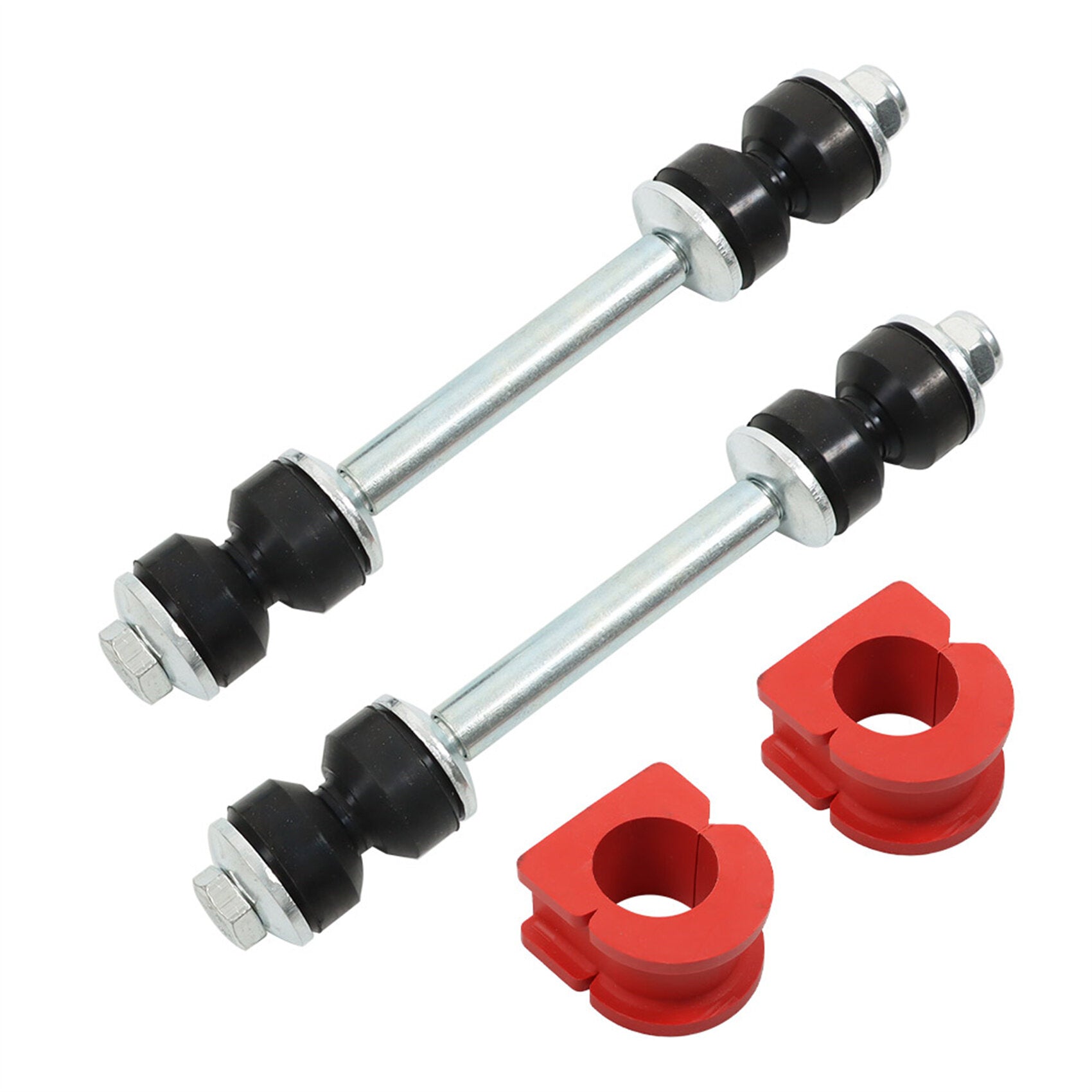 TOPPARTZ Front Suspension Stabilizer Bar Link & Bushing Kit Replacement for 2013-2014 Chevy Silverado 1500 2007-2013 GMC Yukon XL 1500