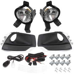 TOPPARTZ Front Bumper Left+Right Fog Light Assembly w/Switch For 17-19 Chevy Trax 4DOOR